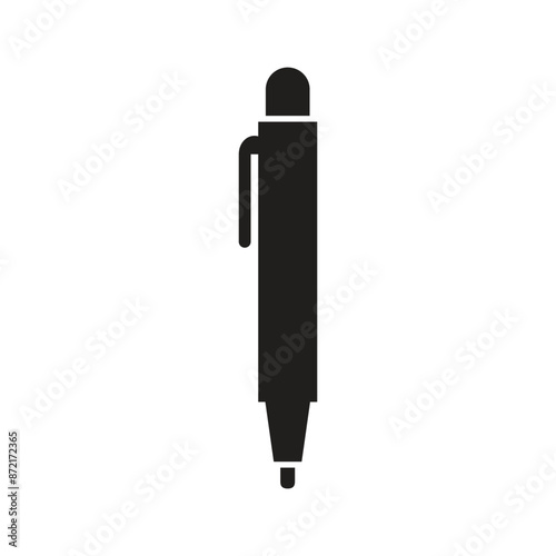 Pen Tool Icon Vector Illustration Flat Design
