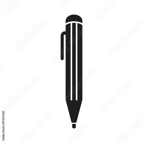 Pen Tool Icon Vector Illustration Flat Design