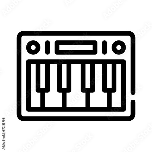 synth line icon