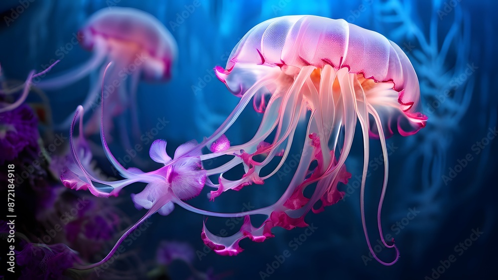 Fototapeta premium jelly fish in aquarium