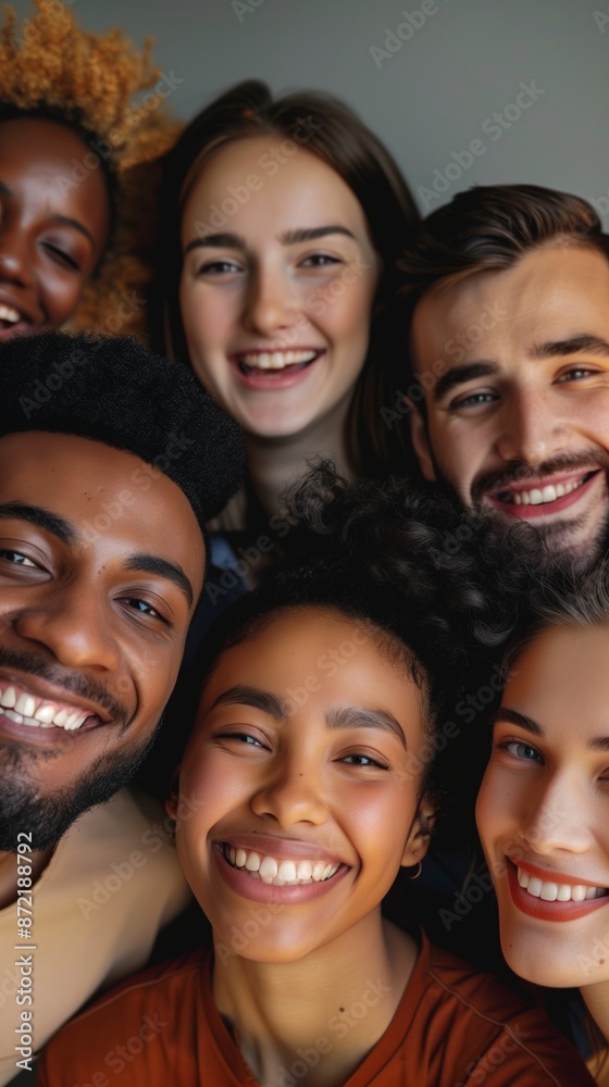 Group of happy smiling people from different ethnicities diversity concept background Group of happy smiling people from different ethnicities diversity concept background