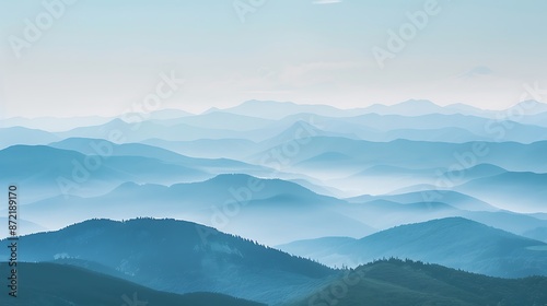 Peaceful Mountains Serenity greeting cards © Premium Resource