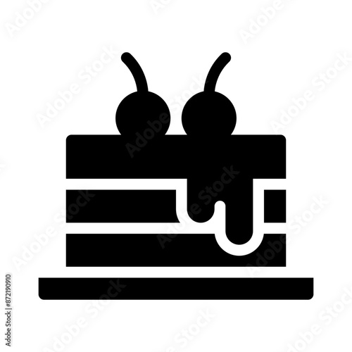pancakes glyph icon