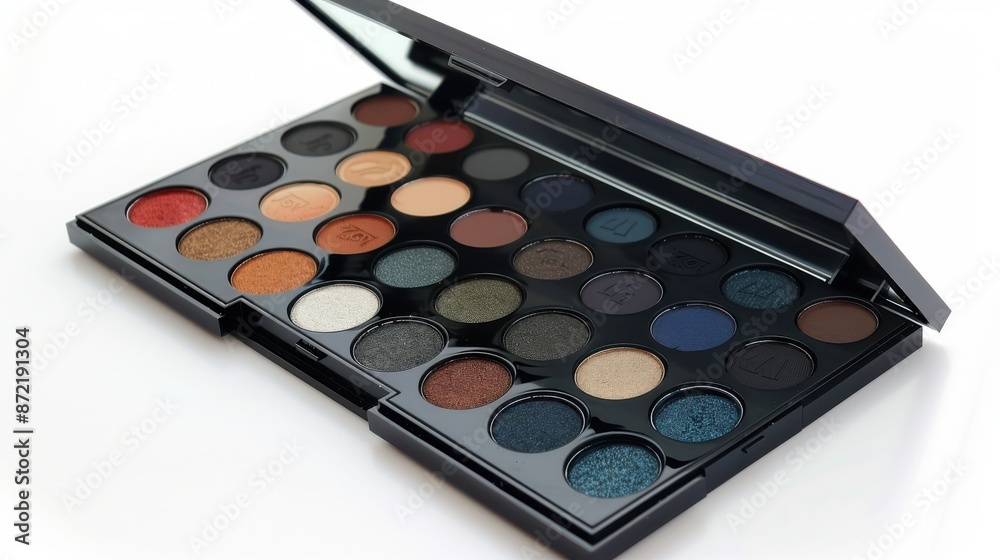 Pro style eyeshadow palette, numerous shades, sleek design, professional makeup, versatile eye colors Pro style eyeshadow palette, numerous shades, sleek design, professional makeup, versatile eye colors