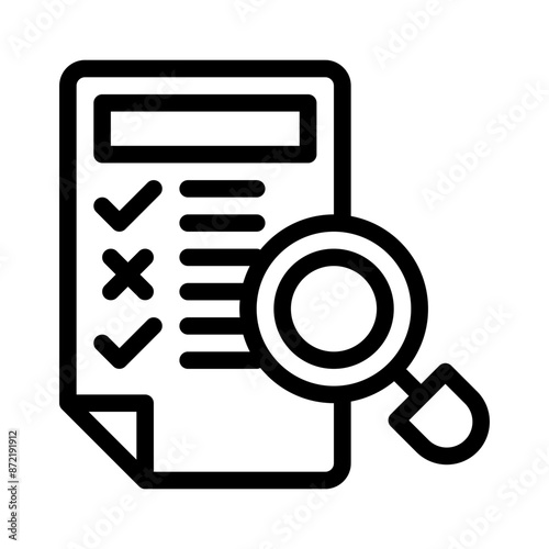 audit line icon