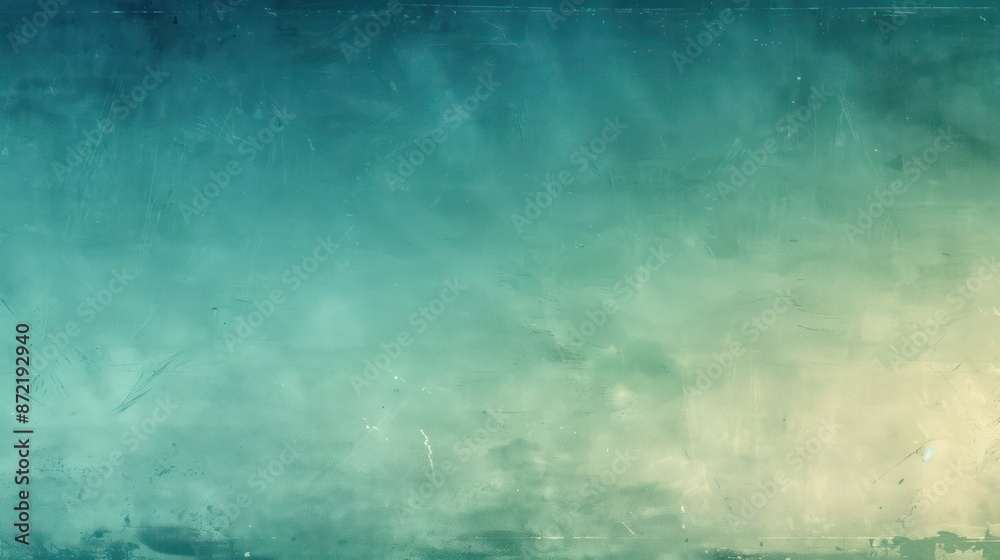 Serene gradient blue and yellow abstract background with texture