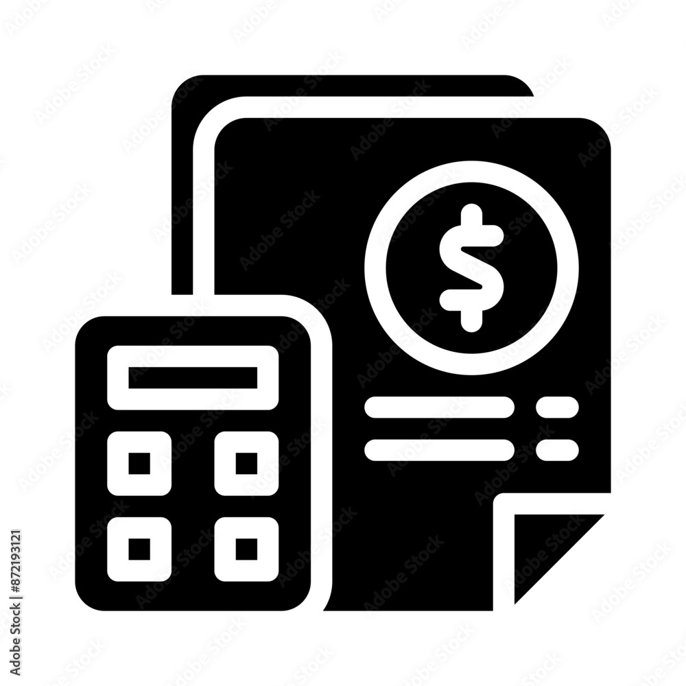 calculate glyph icon calculate glyph icon