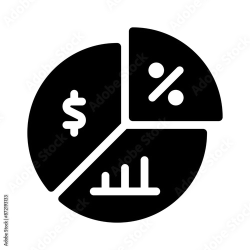 dividend glyph icon