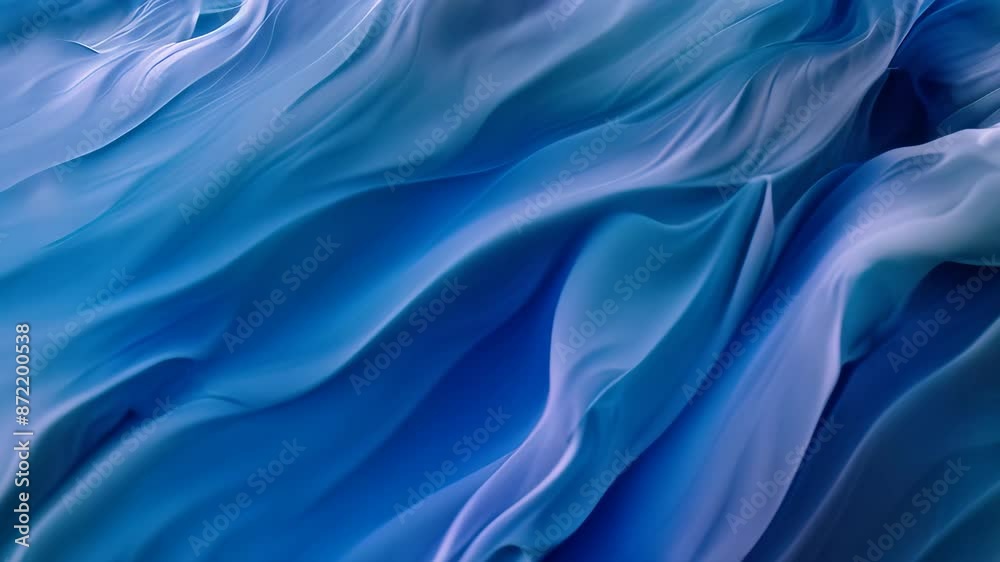 Detailed view of ethereal shades of sapphire on a blue fabric, Ethereal shades of sapphire dancing in harmony Detailed view of ethereal shades of sapphire on a blue fabric, Ethereal shades of sapphire dancing in harmony