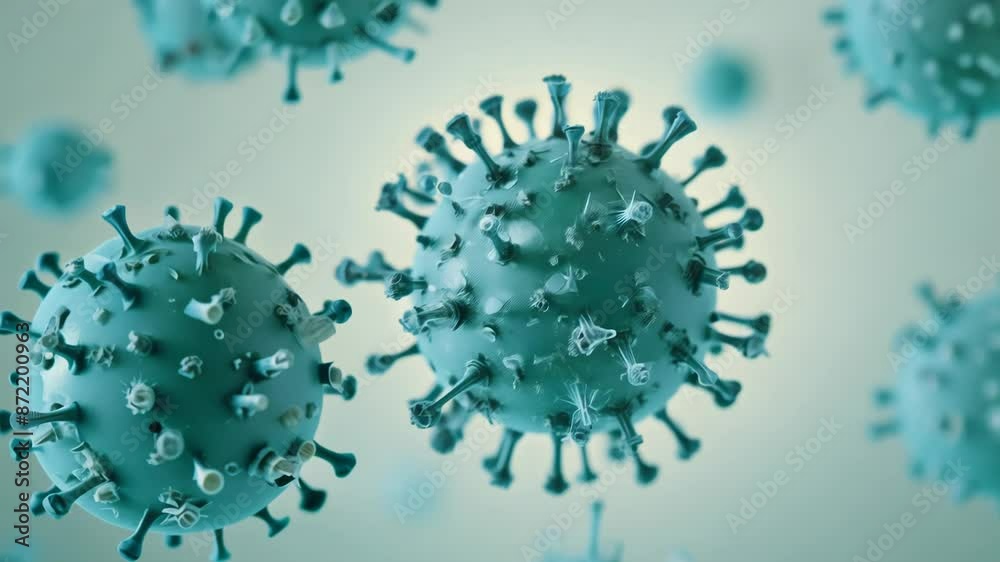 Virus Close-Up Illustration Virus Close-Up Illustration