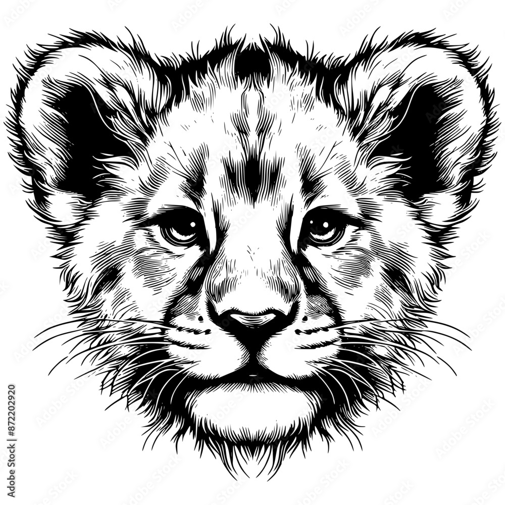 Baby Lion, Baby cub, Lion King, Lion, Cute Lion Svg, Baby Lion Png