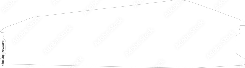 Obraz premium Coffin outline