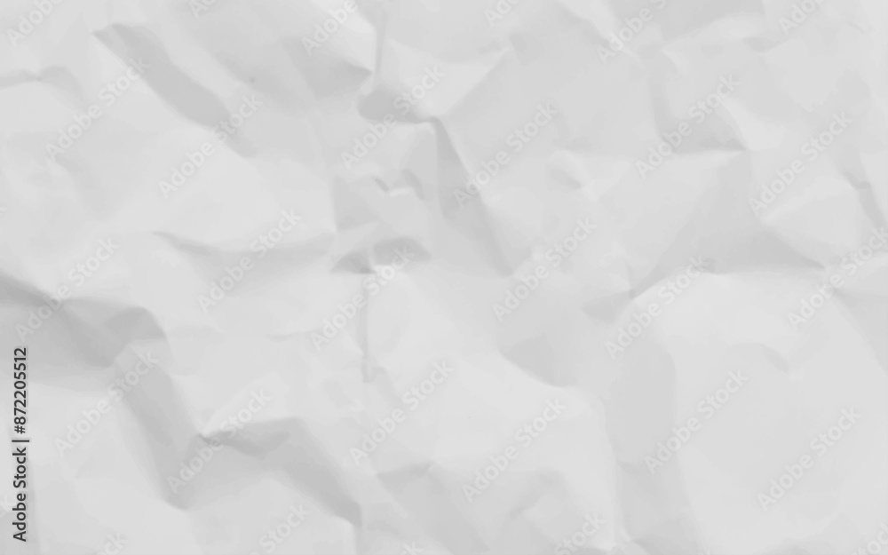 Fototapeta premium crumpled white paper, grunge texture