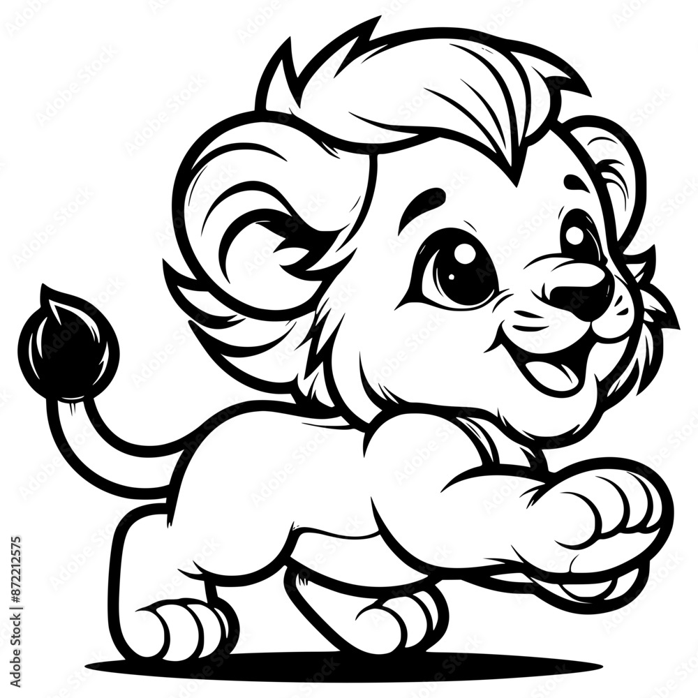 Baby Lion , Funny Baby Lion Svg, Lion King Svg, Cool Lion Svg, Cute ...