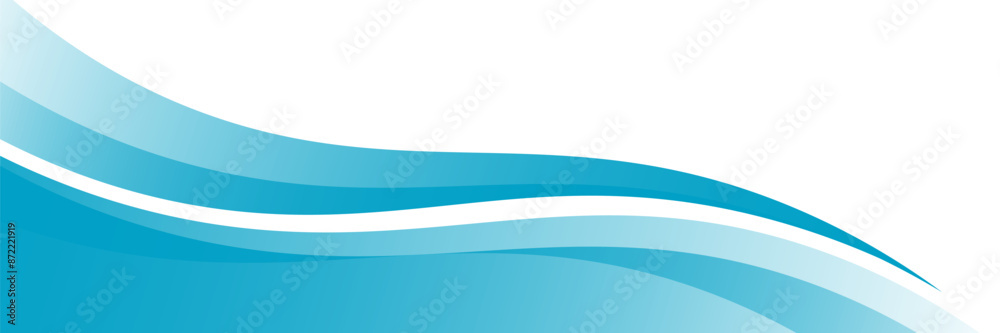 Blue and white business wave banner background. for covers, presentations. vector Blue and white business wave banner background. for covers, presentations. vector