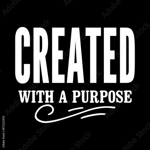 Created With A Purpose SVG