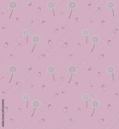 seamless pattern pink