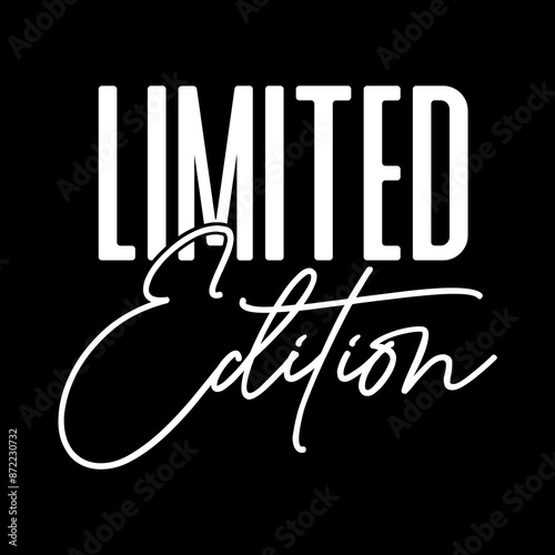 Limited Edition  SVG