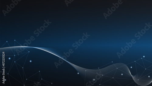 technology background abstract. technology with line digital color dot hi-tech vector. technological for web banner, background, object. 