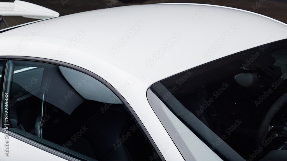 Fototapeta premium Passenger side window