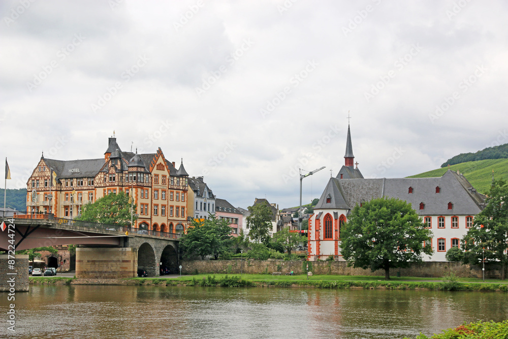 Bernkastel-Kues on the River Mosel in Germany Bernkastel-Kues on the River Mosel in Germany