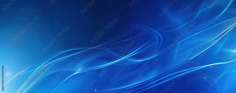 Abstract Blue Background with Glowing Lines Abstract Blue Background with Glowing Lines