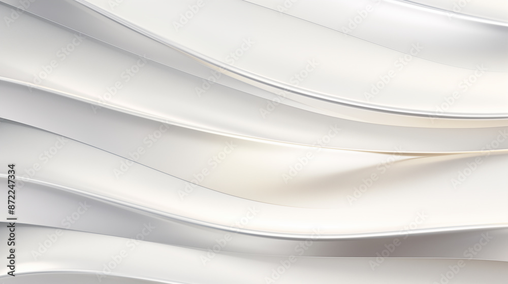 Abstract white wavy background with streaks of gold color. Textured backdrop. Elegant white modern architecture art. Abstract white wavy background with streaks of gold color. Textured backdrop. Elegant white modern architecture art.