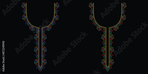 Rhinestone vector Design. rhinestone elephant vector design for Illustration of collar neck decoration with rhinestones in the form of a necklace. Flower  Transfer  Rhinestone. 