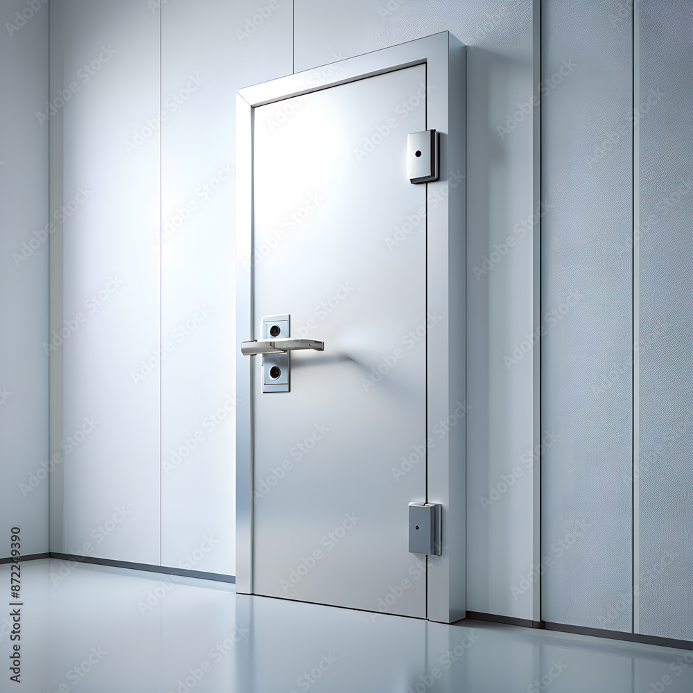 door in a office door in a office