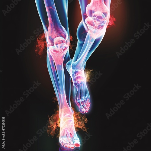 Uric Acid Buildup Causing Joint Disorder