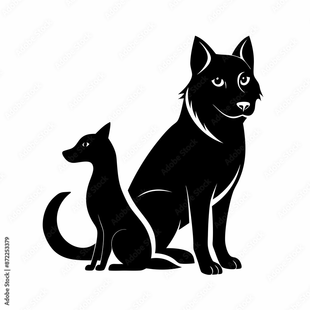 dog and cat 