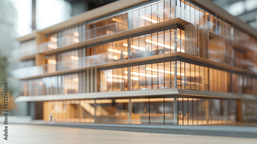 architectural model of a zero-energy building showcasing various types of energy-efficient windows that contribute to its sustainability goals architectural model of a zero-energy building showcasing various types of energy-efficient windows that contribute to its sustainability goals