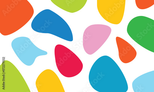Wallpaper Mural colorful geometric abstract vector, artistic abstract vector background Torontodigital.ca
