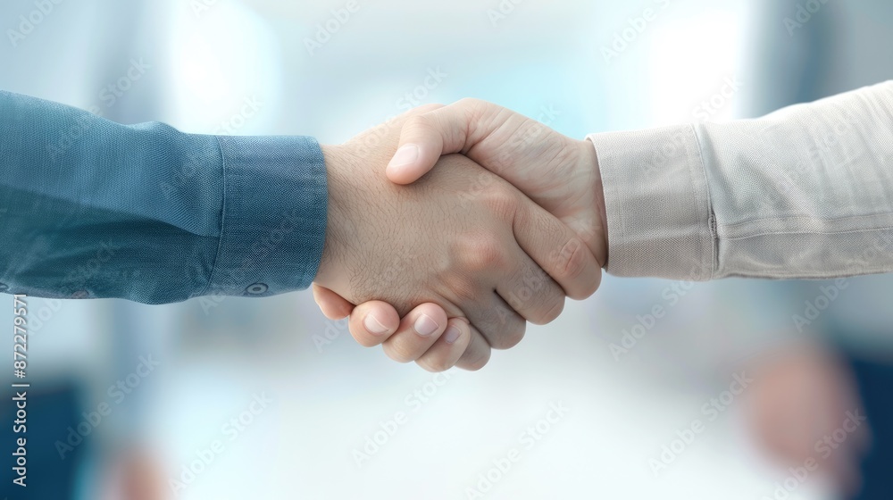 Two Hands Shaking Against a Blurred Nighttime Crowd Two Hands Shaking Against a Blurred Nighttime Crowd