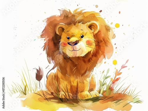 Watercolor Illustration of ...