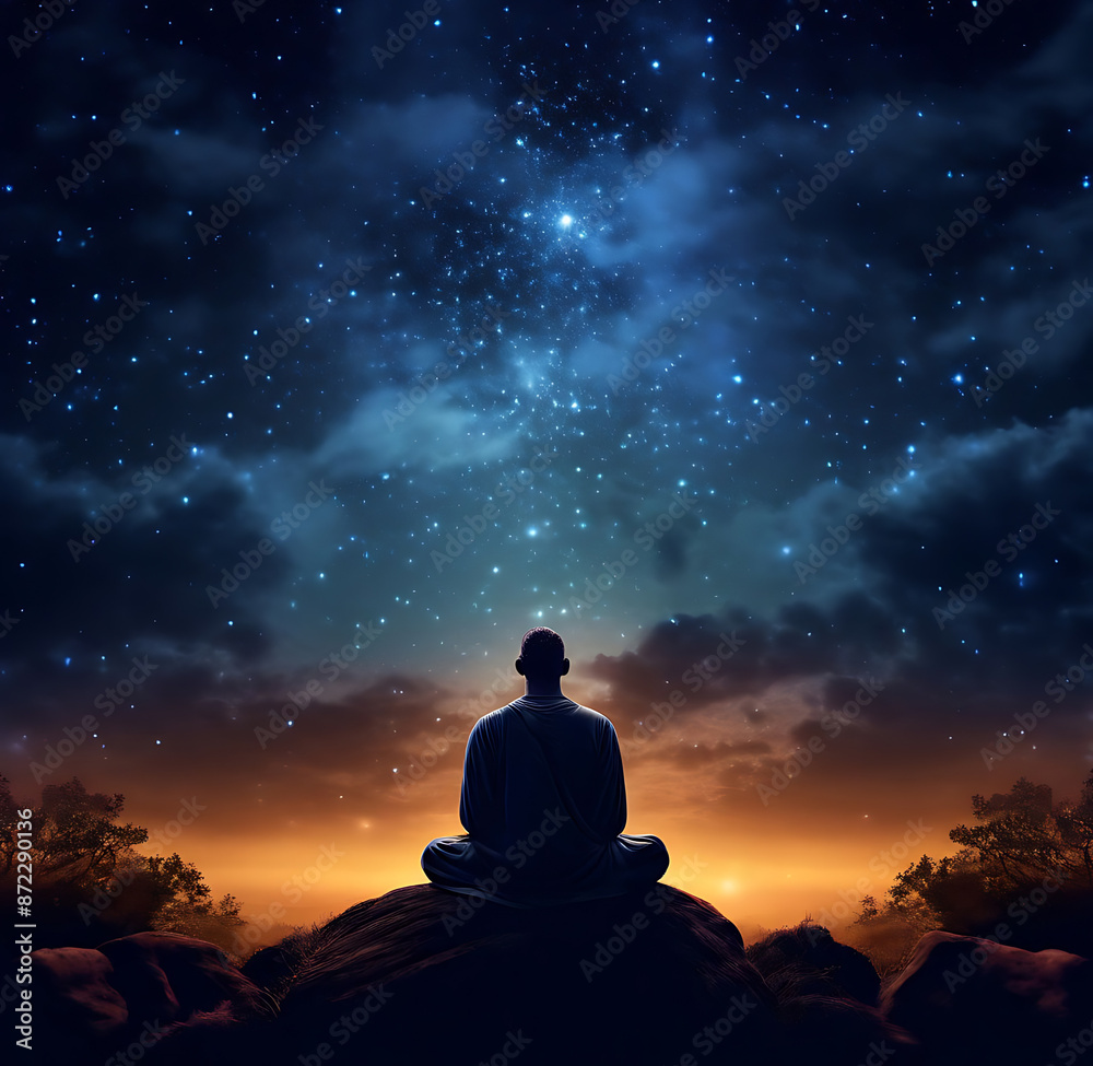 meditation at sunset meditation at sunset