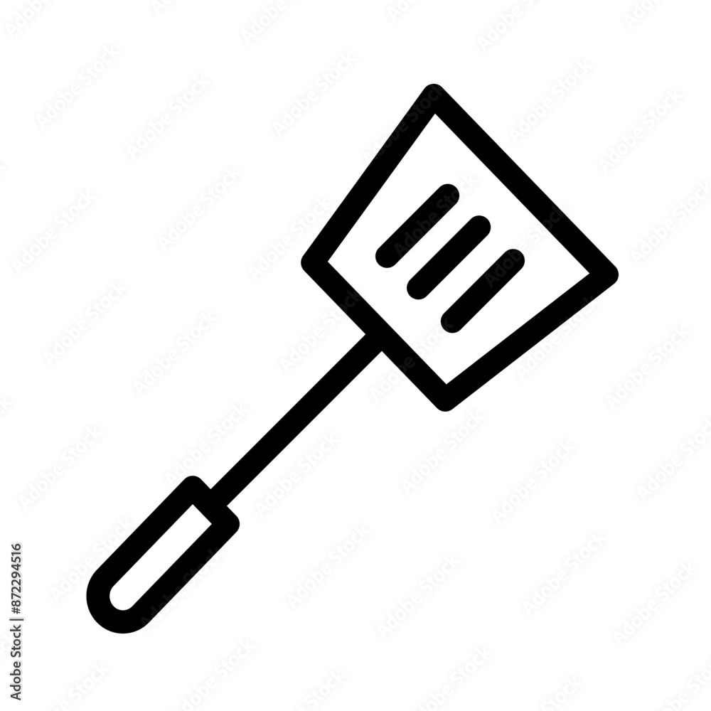 spatula icon design in filled and outlined style spatula icon design in filled and outlined style