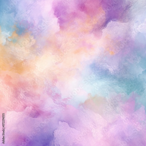 watercolor background with soft pastel tones, generated by AI. High quality photo