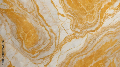 Yellow marble texture background, natural breccia marbel tiles for ceramic wall and floor Generative AI