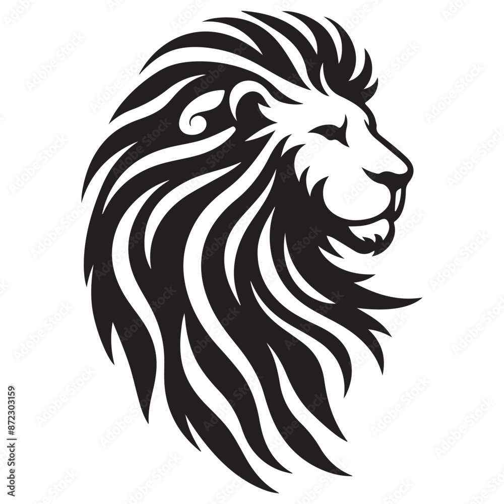 Lion Silhouette Vector Lion Silhouette Vector