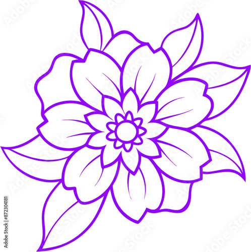 illustration of a flower