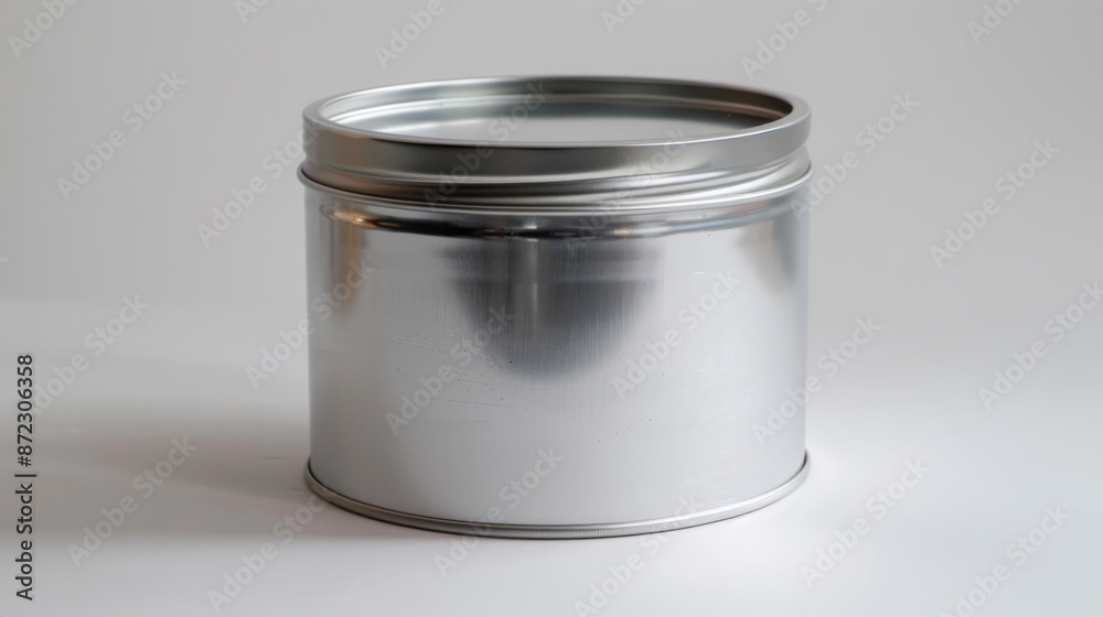 Keep your food fresh and safe with this aluminum tin can. It's perfect for long-term storage of food, and the blank edge makes it easy to label.
