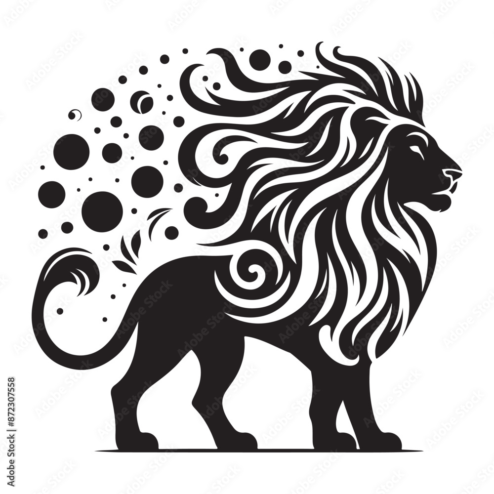 Lion Silhouette Vector Lion Silhouette Vector