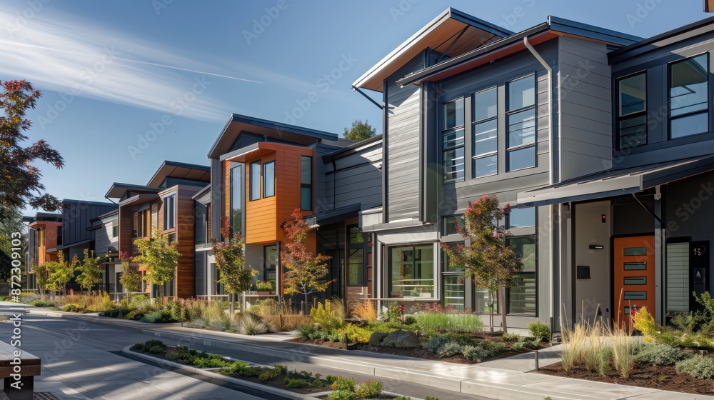 sustainable housing development where each home is equipped with energy-efficient windows, showcasing community commitment to environmental stewardship and utility savings sustainable housing development where each home is equipped with energy-efficient windows, showcasing community commitment to environmental stewardship and utility savings