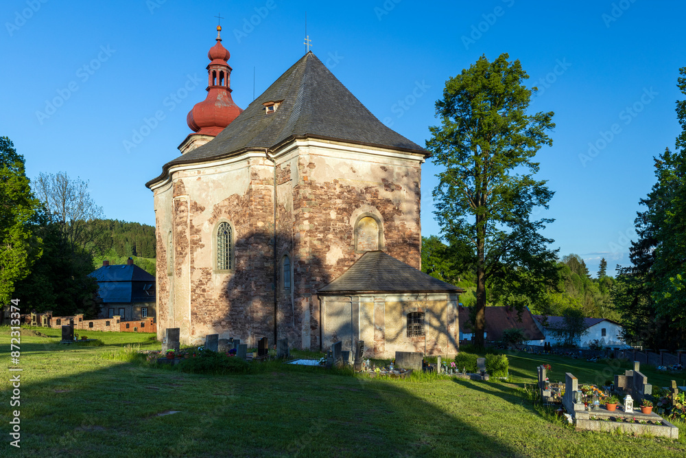 Church of All Saints, Hermankovice, Broumov, Czech republic Church of All Saints, Hermankovice, Broumov, Czech republic