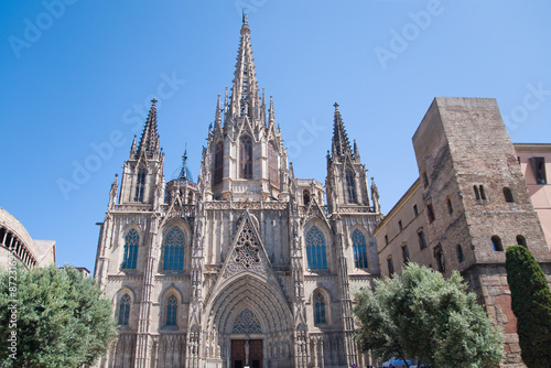 Photography Cathredal of Barcelona, Spain