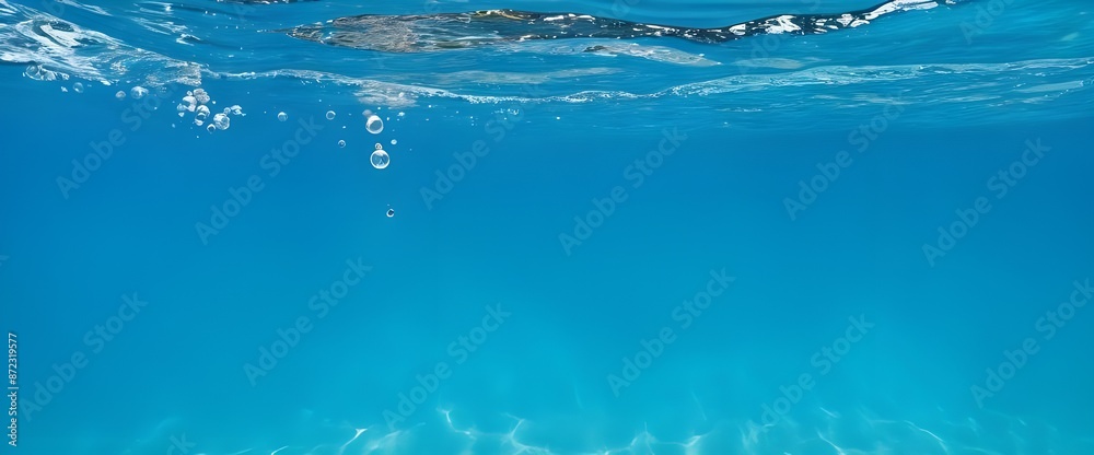 Transparent blue clear water surface texture . Abstract summer banner background Water waves in sunlight with copy space Cosmetic moisturizer micellar toner emulsion Transparent blue clear water surface texture . Abstract summer banner background Water waves in sunlight with copy space Cosmetic moisturizer micellar toner emulsion