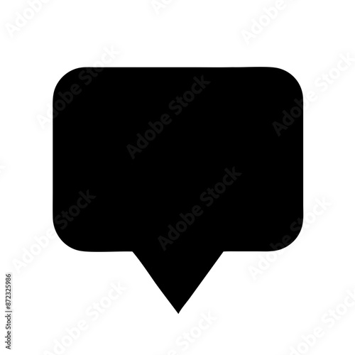 Chat Bubble Icon: Social Media, Conversation, Messaging, Speech Bubble
