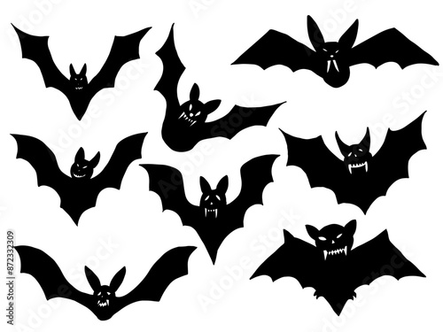 bet set of halloween icons