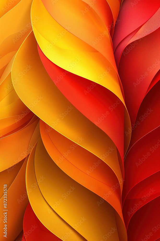 Red and Yellow Background Close Up Red and Yellow Background Close Up